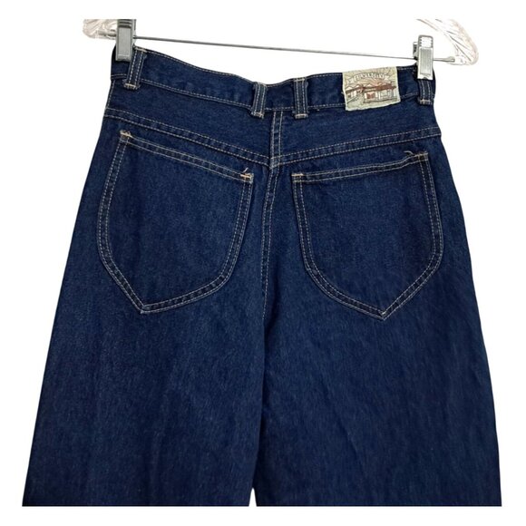 Vintage Silver City Denim Jeans Size 13 High Waist 100% Cotton Hemmed - Picture 5 of 8